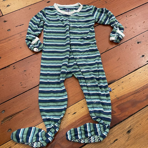 Bamboo footed Pjs - 12-18M