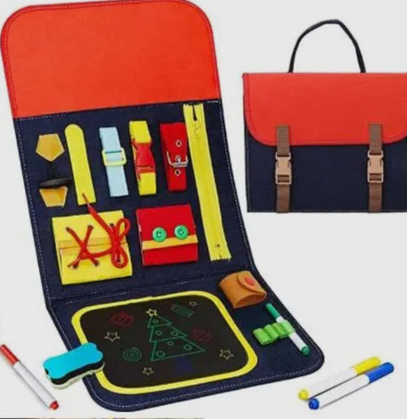Portable Activity Board Backpack