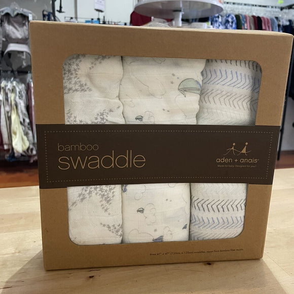 3 pack swaddles NWT - Aden & Anais