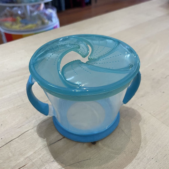 snack cup - blue