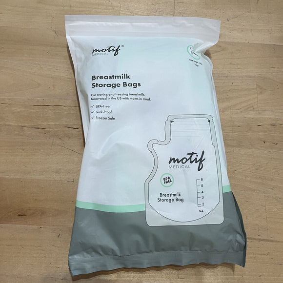 Motif Breastmilk Storage Bags - NEW - 100 ct