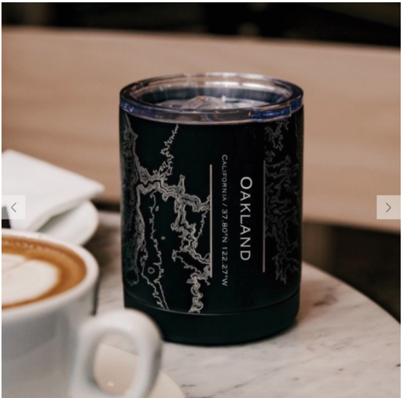 Oakland Map Insulated Cup