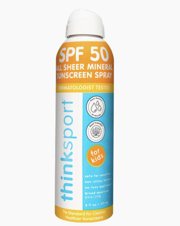 Thinksports Kids All Sheer Mineral Sunscreen Spray SPF 50