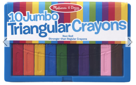 Jumbo Triangular Crayons