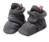 Fleece Booties No Grippers - Dark Gray