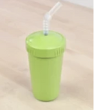 Cup with Silicone Straw