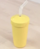 Cup with Silicone Straw