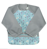 Snap & Go Easy Wear Long Sleeve Bib- 12-24M