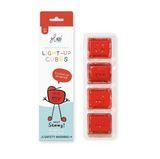 Water-Activated Light-Up Cubes 4pk