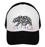 California Rainbow Kids Trucker Hat