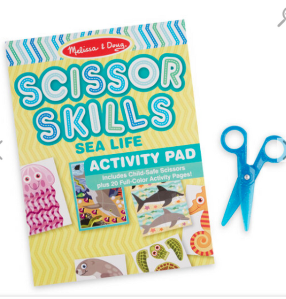 Scissor Skills - Sea Life