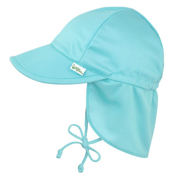 Breathable Swim & Sun Flap Hat - 2-4T