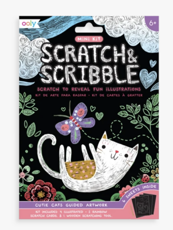 Mini Scratch & Scribble Art Kit