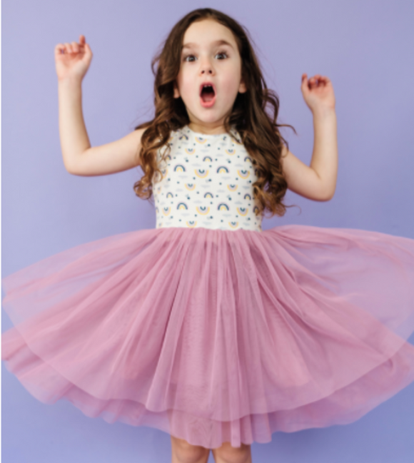 Tutu Tank Dress - Rainbow