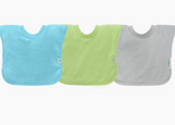 Pull-Over Stay-Dry Toddler Bib 3pk