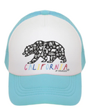 California Rainbow Kids Trucker Hat