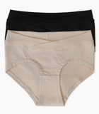 Bamboo Maternity Hipster Panties 2 Pack Maternity Underwear