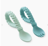 Itzy Ritzy Sweetie Spoons - Spoon + Fork Set - Show all