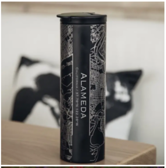 Alameda Map Tumbler