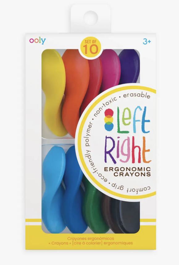 Left & Right Crayons
