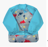 Snap & Go Easy Wear Long Sleeve Bib- 12-24M