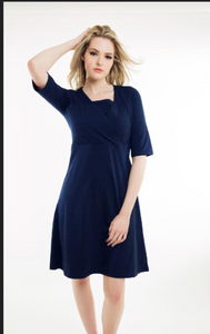 Crossover Nursing Dress - NWT - S