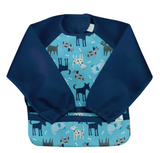 Snap & Go Easy Wear Long Sleeve Bib- 12-24M