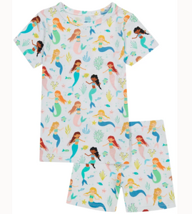 Mermaid Magic Bamboo Short PJ Set