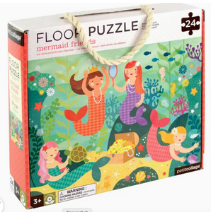 Mermaid 24-Piece Floor Puzzle