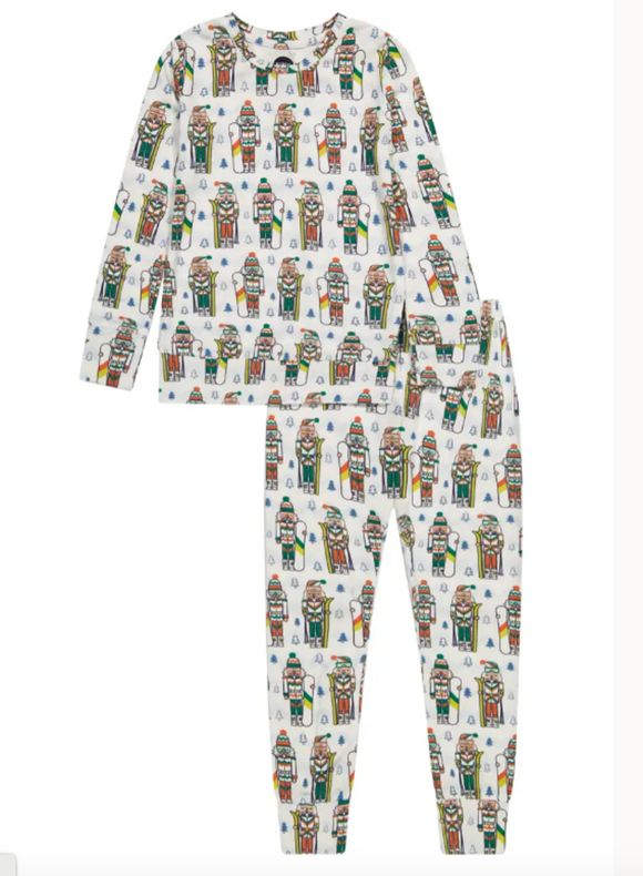 Two Piece Pajama Set - Nutcracker Slopes