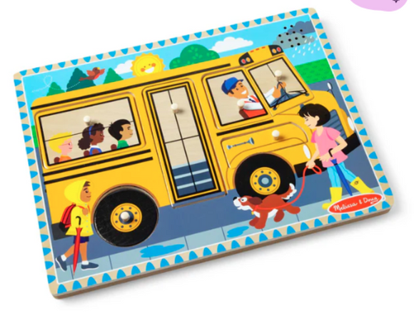 Wheels on the bus song puzzle