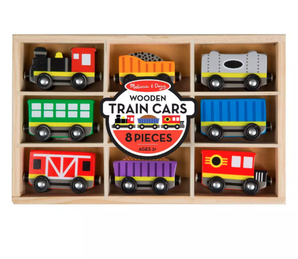 Magnetic Wooden Train Set