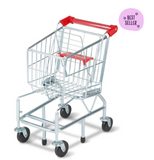 Metal Grocery Shopping Cart Toy