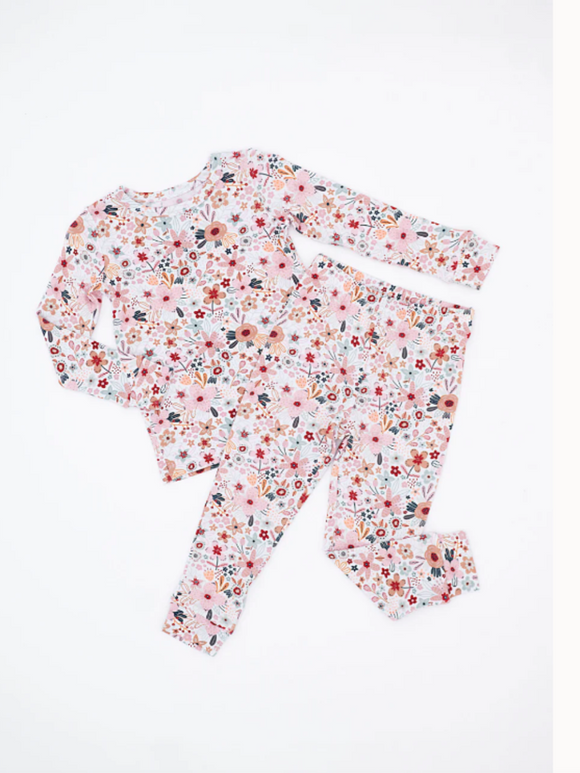 Bamboo Pajama Set - Blossom