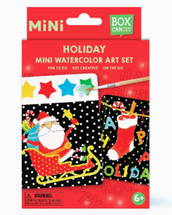 Holiday Mini Watercolor Art Set