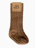 Knee-High Cable Knit Socks