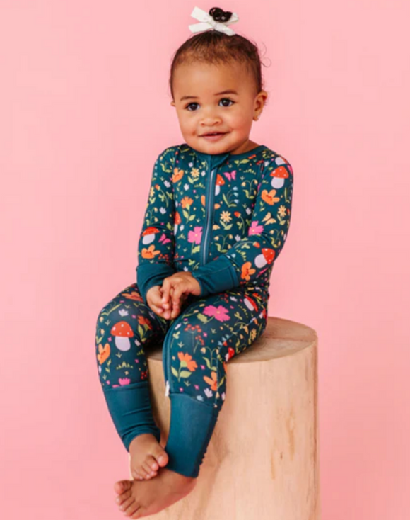 Bamboo Zip Pajamas - Sylva