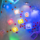 6-Pack Water-Activated Light-Up Cubes - Zoo Gift Set