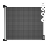 Perma Extra Tall Extra Wide Deluxe Aluminum Retractable Baby Gate, Fits Up To 71"
