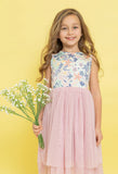 Kids Bamboo Tulle Dress - Meadow
