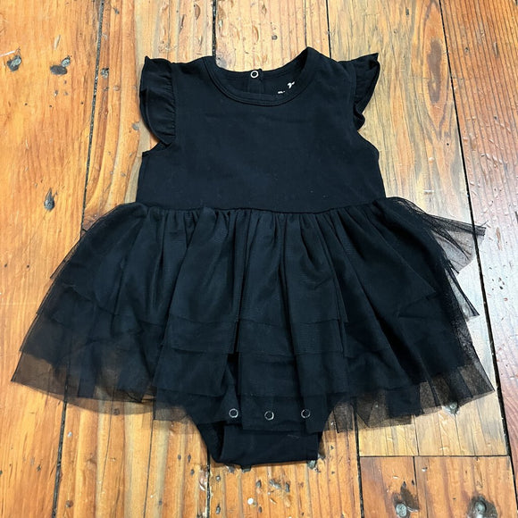 Organic Dress with Diaper Cover - 3-6M
