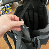 Luvd Baby Hiking Backpack - small part missing from sunshade but works and would be an easy fix