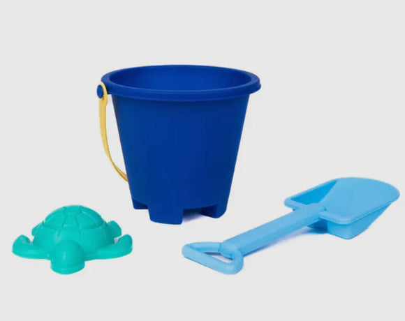 3PC Blue Sand Bucket Set