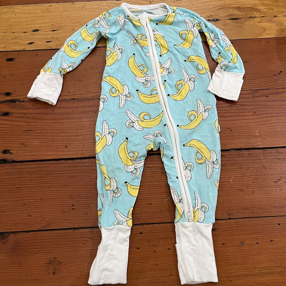 Bamboo Pjs - has a bit of a stain on waist - 3-6M