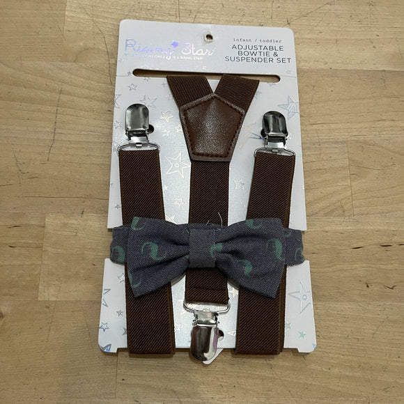 Suspenders & Bowtie - NEW