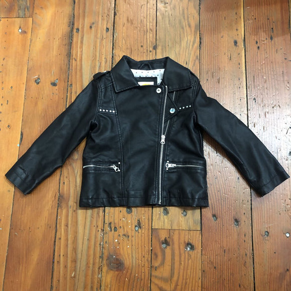 Pleather jacket - 4T