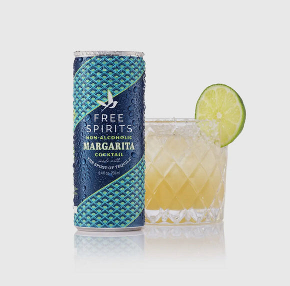 Free Spirits Margarita (4-Pack) | Non-Alcoholic Cocktail