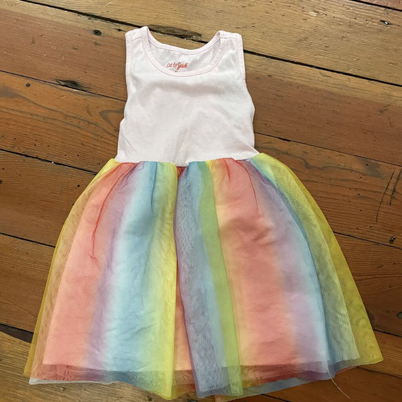 Rainbow tutu Dress - 5T