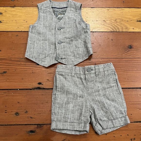 Vest & Shorts - 6-12M