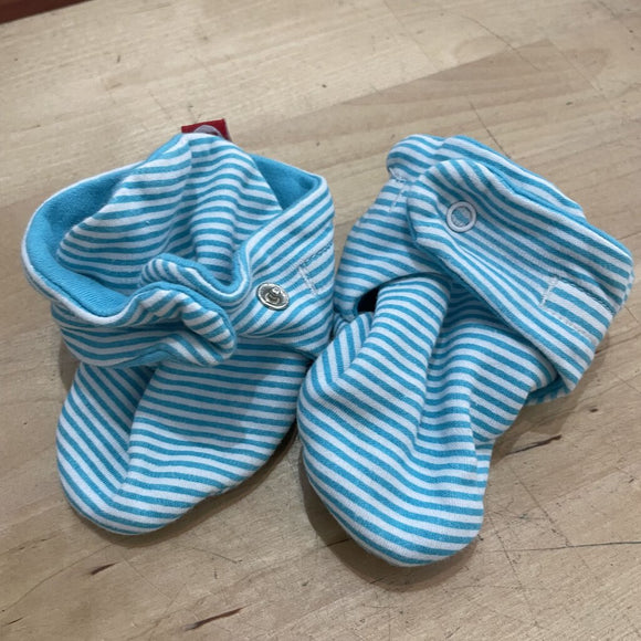cottton booties - like new - 12M